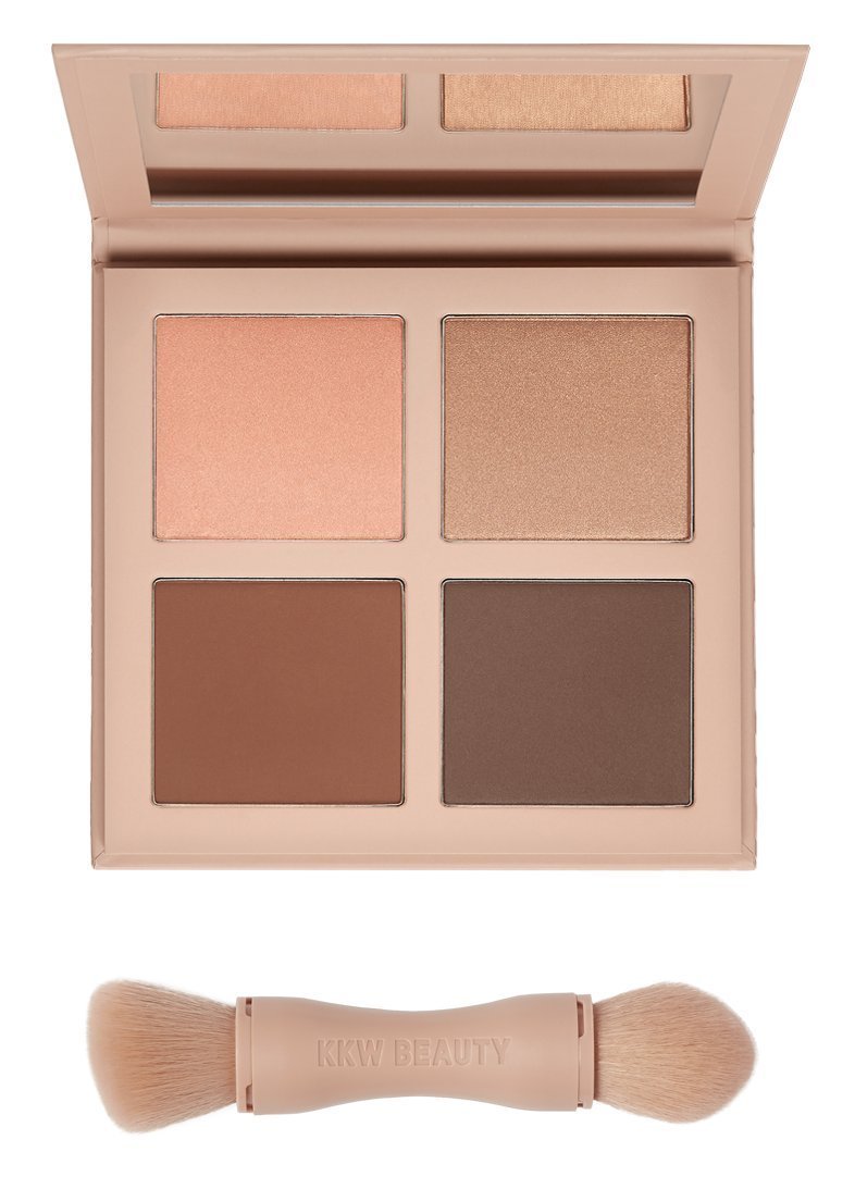 KKW POWDER CONTOUR & HIGHLIGHT KIT DARK